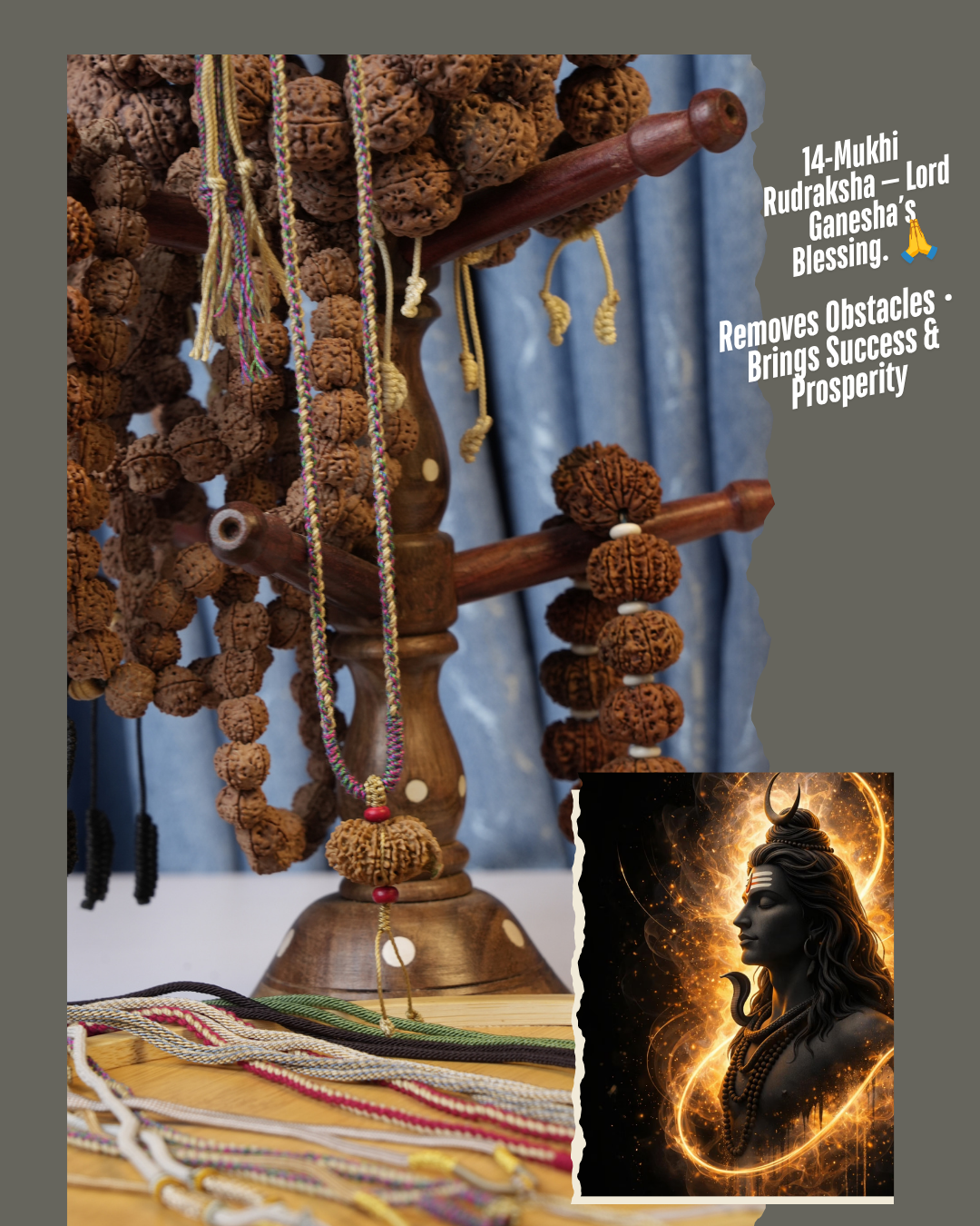 14 Mukhi Ganesh Rudraksha